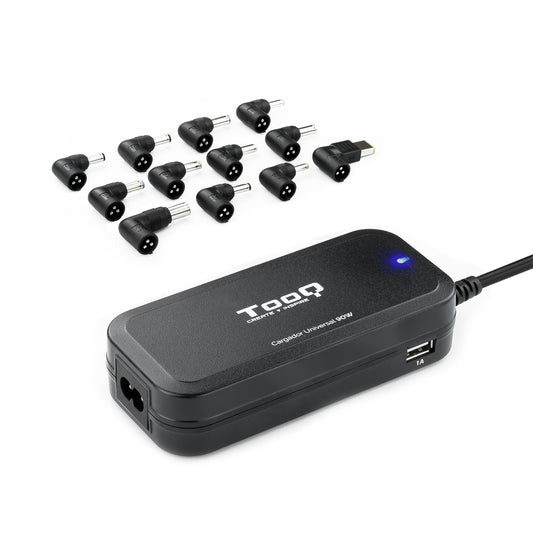 TooQ 90W 12 DC 2xUSB Black Charger (TQLC-90BS02AT)