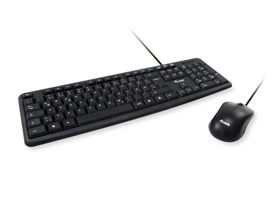 Keyboard+Mouse EQUIP USB Italian Black (EQ245203)