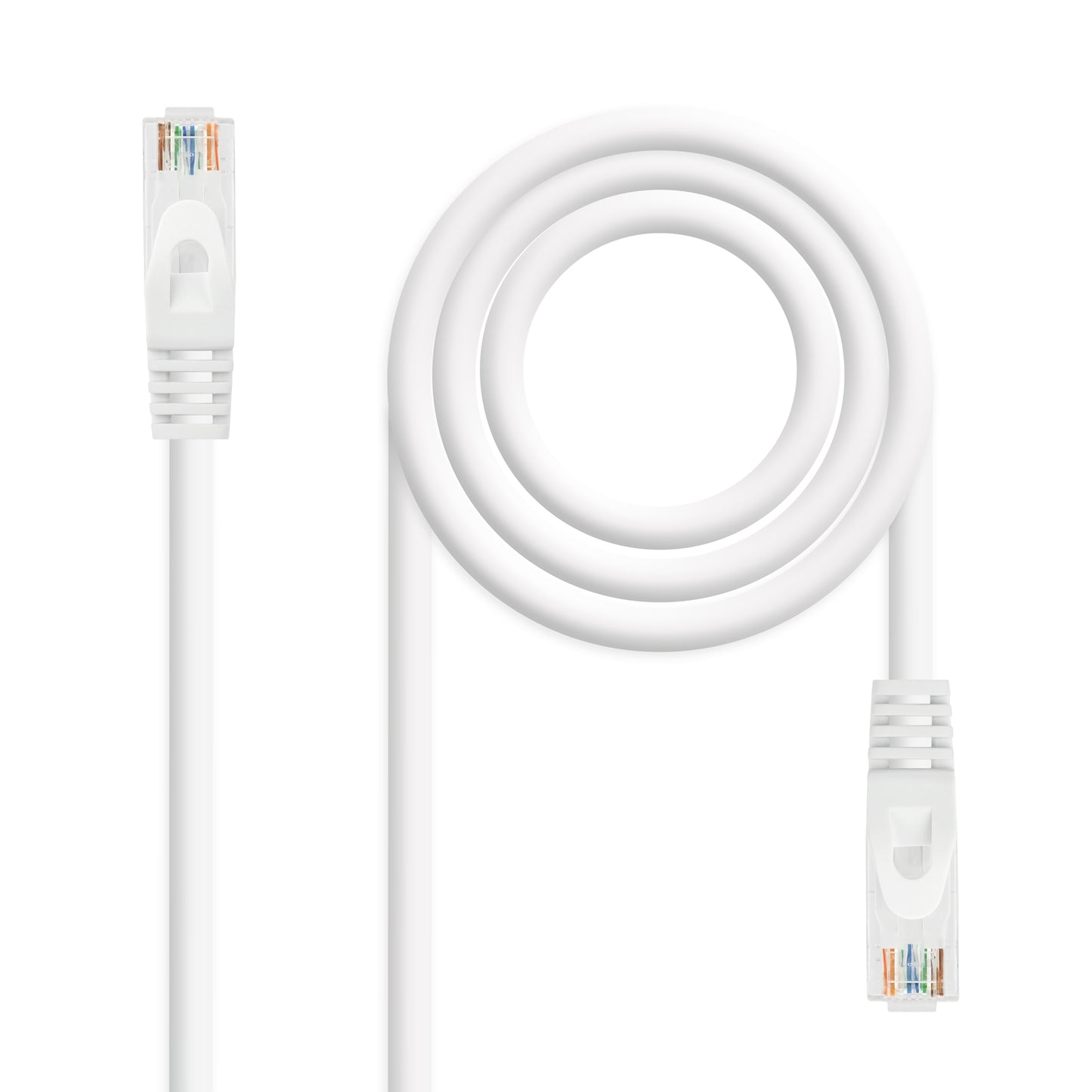 Nanocable RJ45 Cat6A UTP AWG24 1m White (10.20.1801-W)