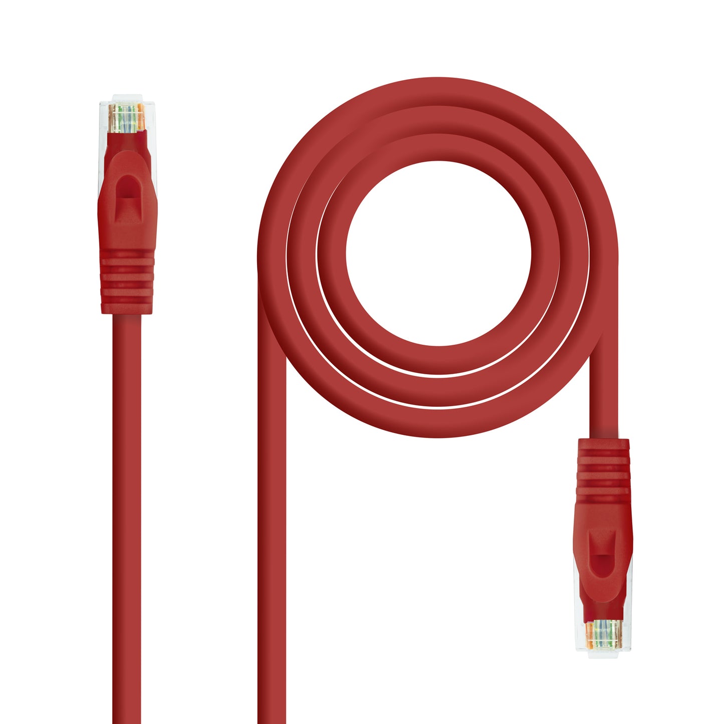 Nanocable Cat6a Patch Cable 30cm Red (10.20.1800-L30-R)