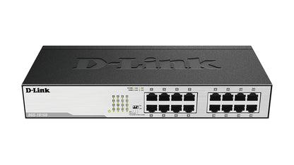 16-port 10/100/1000Mbps desktop/rackmount RJ45 Switch