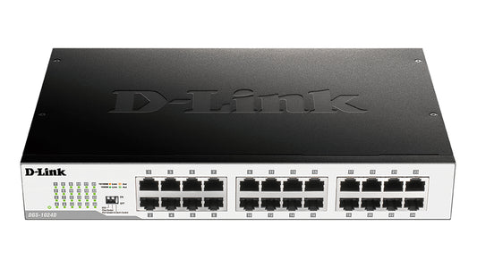24-port RJ45 10/100/1000mbps desktop/rackmount switch