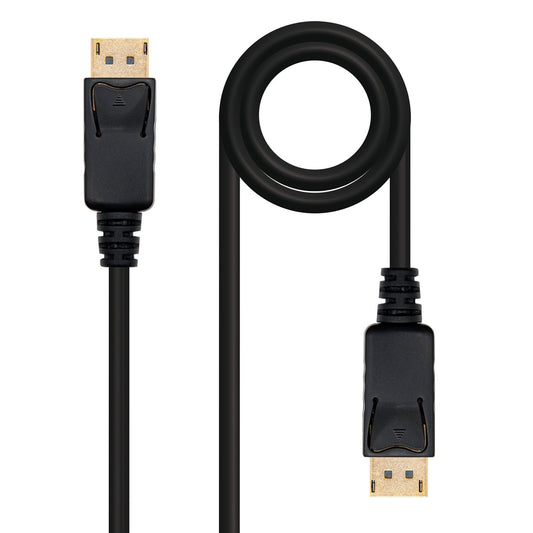 Nanocable DP/M to DP/M 1.5m Black (10.15.2301-L150)