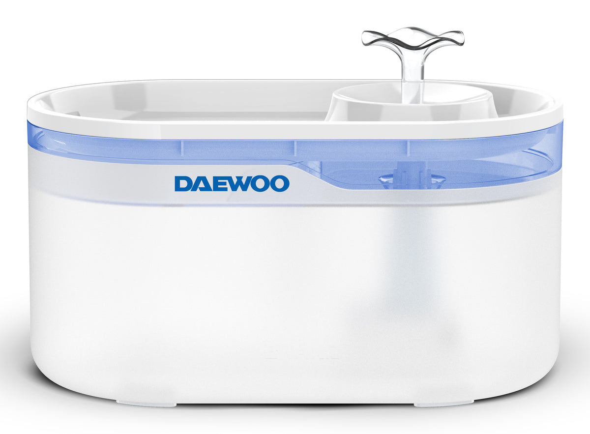 Fuente de Agua DAEWOO Mascotas 2.6L Blanca (D-WF116)