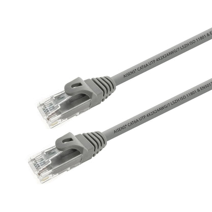 Latiguillo AISENS RJ45 Cat.6a UTP 0.5m Gris (A145-0325)