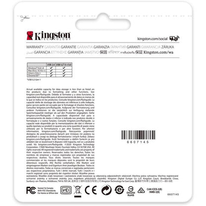 PEN DRIVE 64GB KINGSTON USB-C 3.1 BLACK