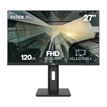 Monitor NILOX 27" FHD 120Hz HDMI Negro (NXM27REG1201)