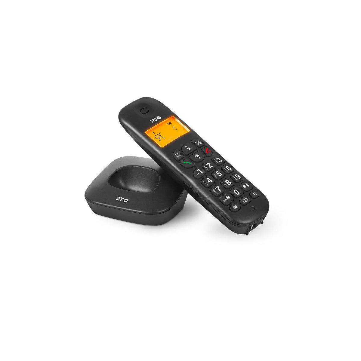 Teléfono Inalámbrico SPC Air Analógico Negro (7300NS)
