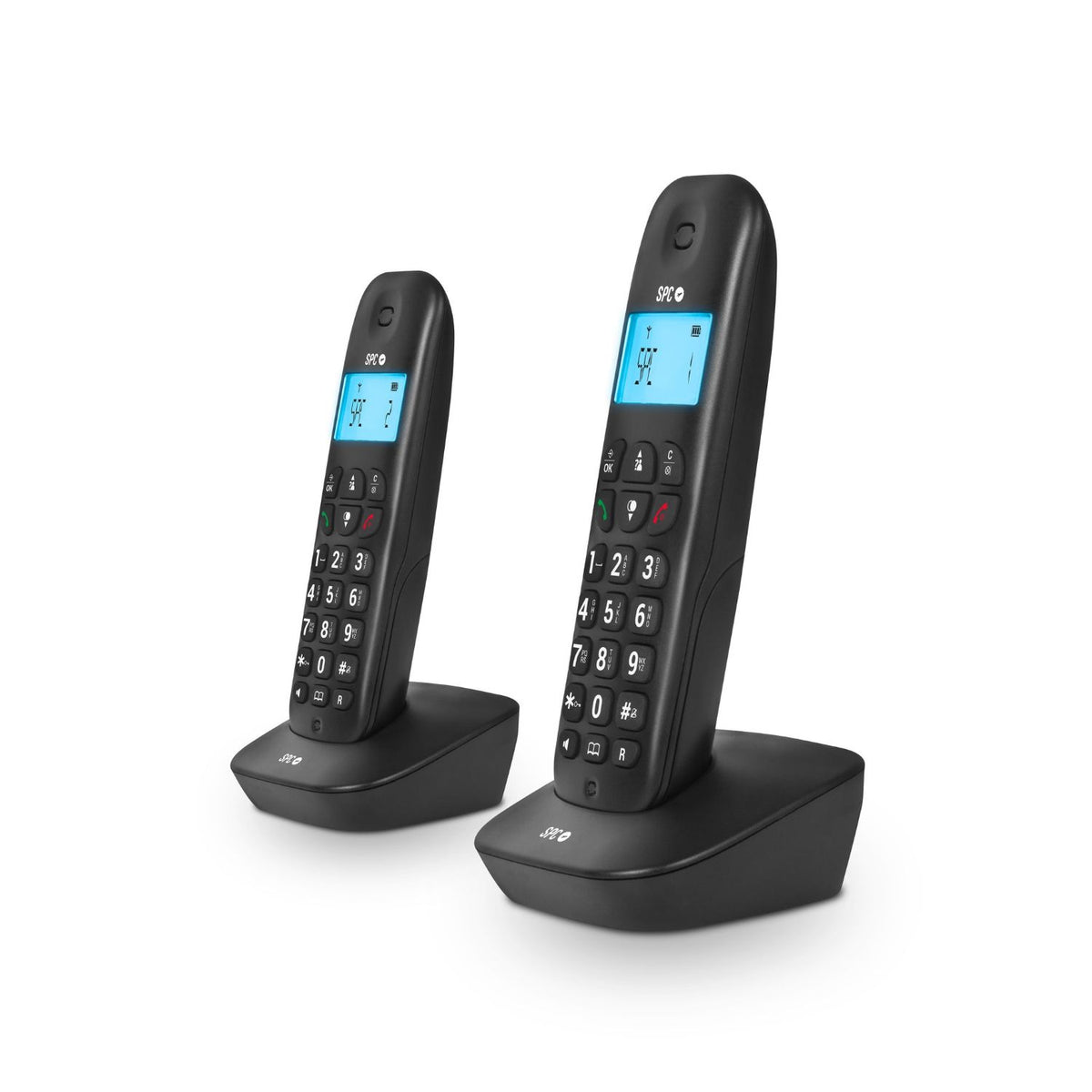 Teléfono Inalámbrico SPC Air Pro Duo Negro (7302N)