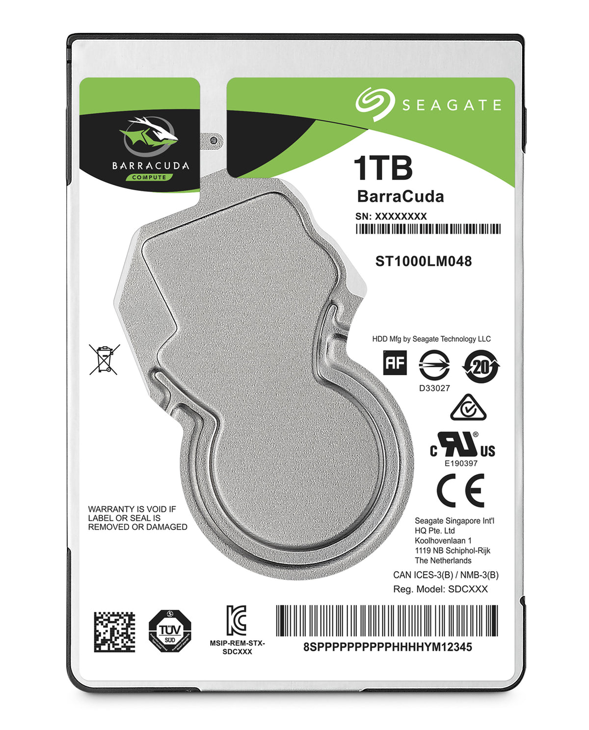 Disco Seagate 2.5" 1Tb SATA3 128Mb (ST1000LM048)