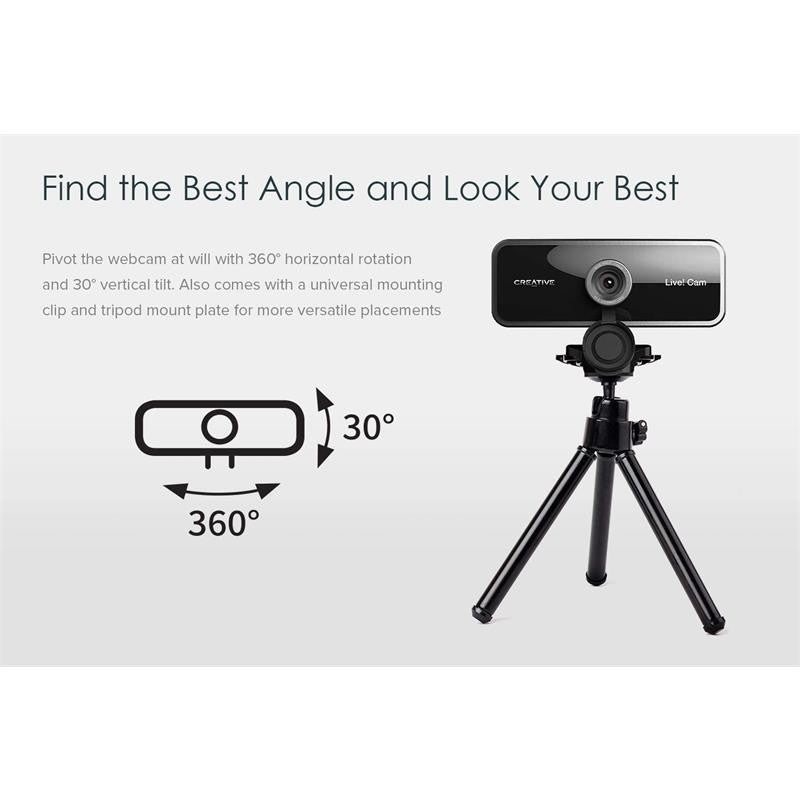 WEBCAM CREATIVE LIVE CAM SYNC FULL HD 1080P