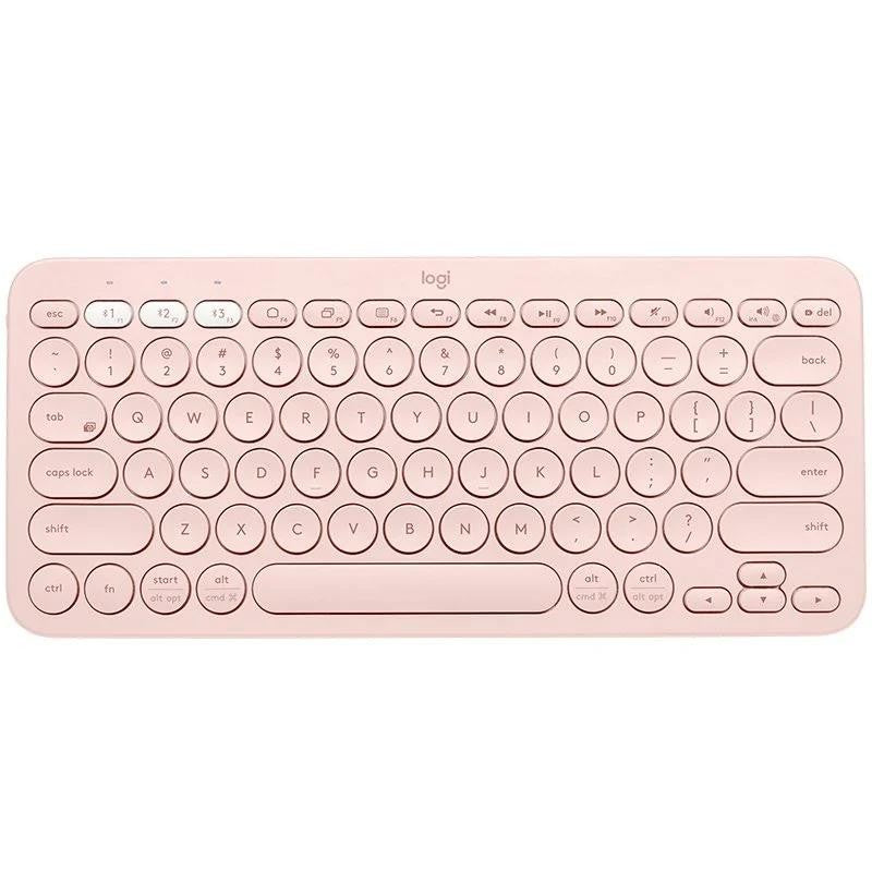 TECLADO LOGITECH K380 TKL BLUETOOTH MULTI-DEVICE ROSE