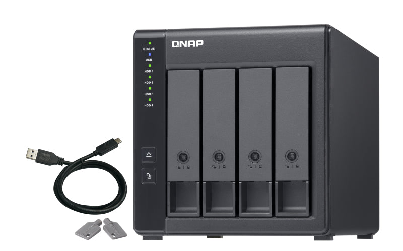 Caja Expansión QNAP de RAID 4 bahías USB3.0 (TR-004)