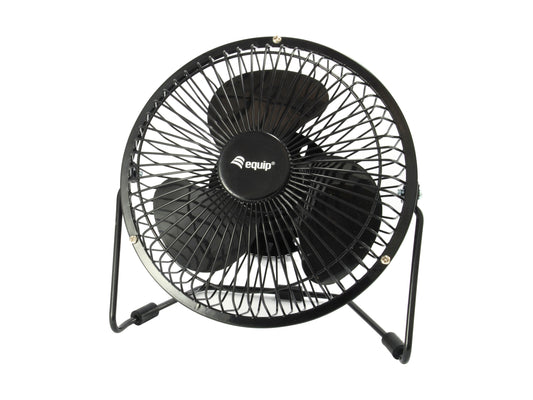 Refrigeracion por aire ventilador conexion USB-A de 6' color negro