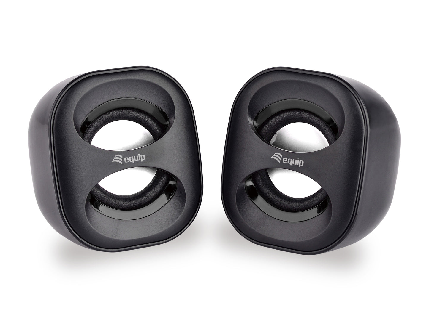 Altavoces EQUIP Life 2.0 6W 3.5mm USB Negro (EQ245330)