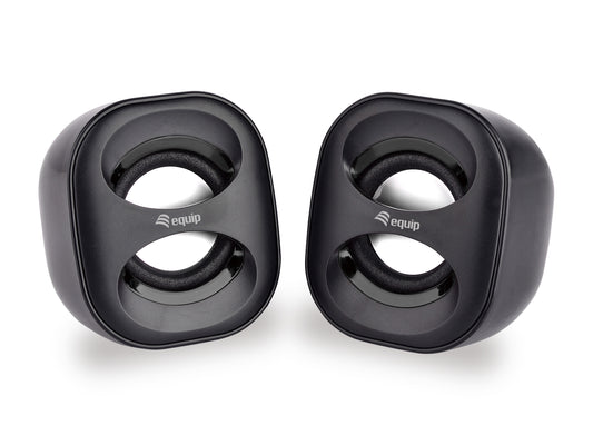 Altavoces EQUIP Life 2.0 6W 3.5mm USB Negro (EQ245330)