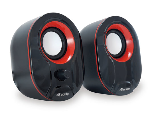 Altavoces EQUIP Life 2.0 6W 3.5mm USB N/R (EQ245332)