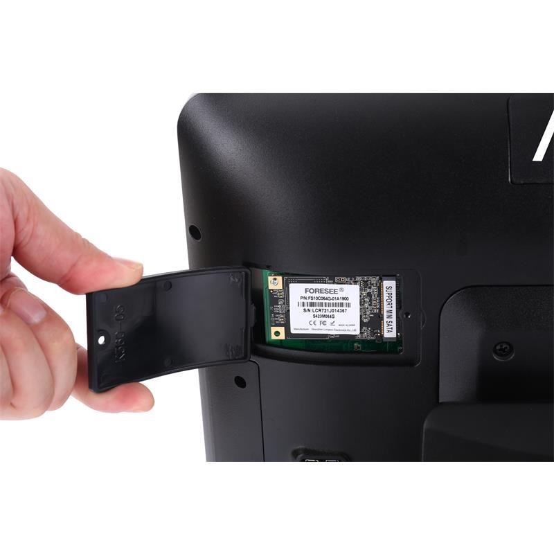 TPV AVPOS K5000 15" ALUMINIO TACTIL INTEL I7/8GB/128GB/LAN 1000 3YR GAR