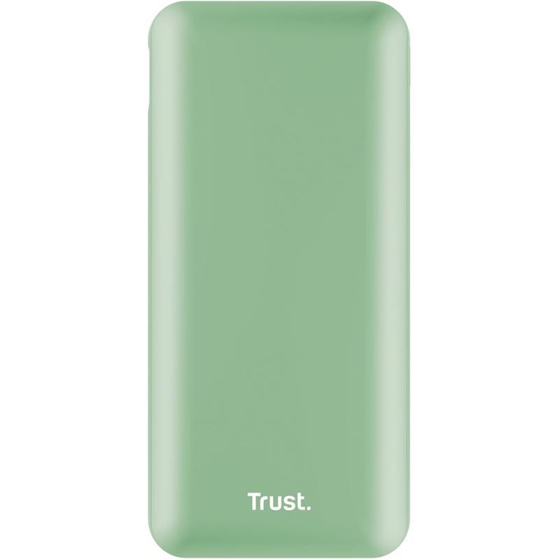POWERBANK TRUST REDOH 20000MAH USB-A + X2 USB-C GREEN