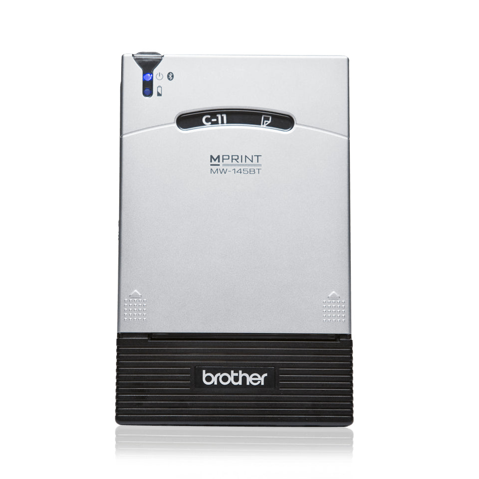 BROTHER Thermal USB BT Black/Silver Printer (MW-145BT)