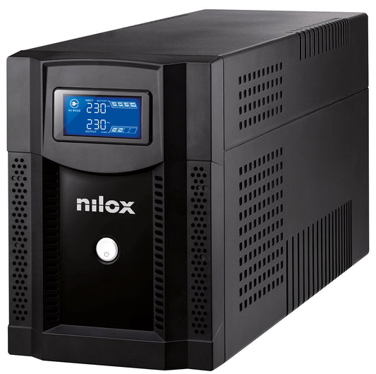 S.A.I. NILOX 3000VA 2100W Negra (NXGCLISW3K2X9V2)