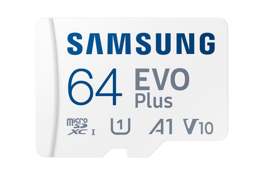 Samsung Micro SDXC 64GB + SD Adapter (MB-MC64SA/EU)