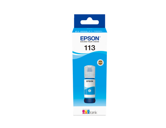 Epson 113 Cyan Botella de Tinta Pigmentada Original - C13T06B240. 70 ml