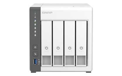 NAS QNAP A55 4Gb SATA 4 Bahías Blanco (TS-433-4G)