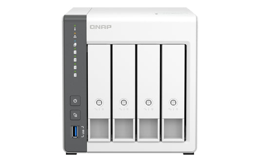 QNAP A55 NAS 4Gb SATA 4 Bay White (TS-433-4G)