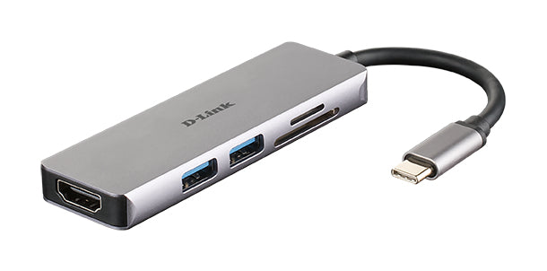 D-Link USB-C USB3/HDMI/Card Reader Docking Station (DUB-M530)