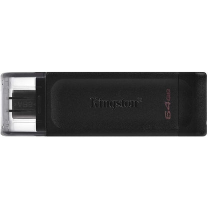 PEN DRIVE 64GB KINGSTON USB-C 3.1 BLACK