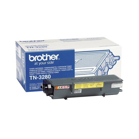 Brother TN3280 Black Original Toner Cartridge. 8,000 Pages