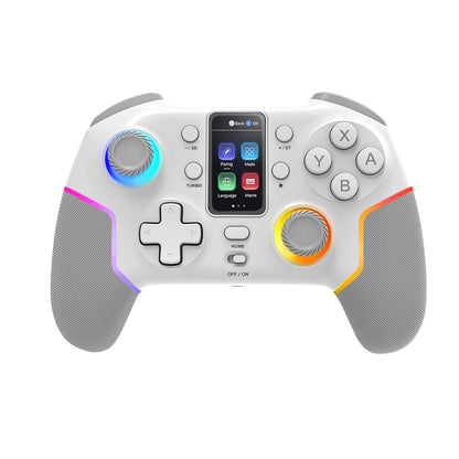 GamePad Mars Gaming Inalámbrico BT ARGB Blanco (MGPV3W)
