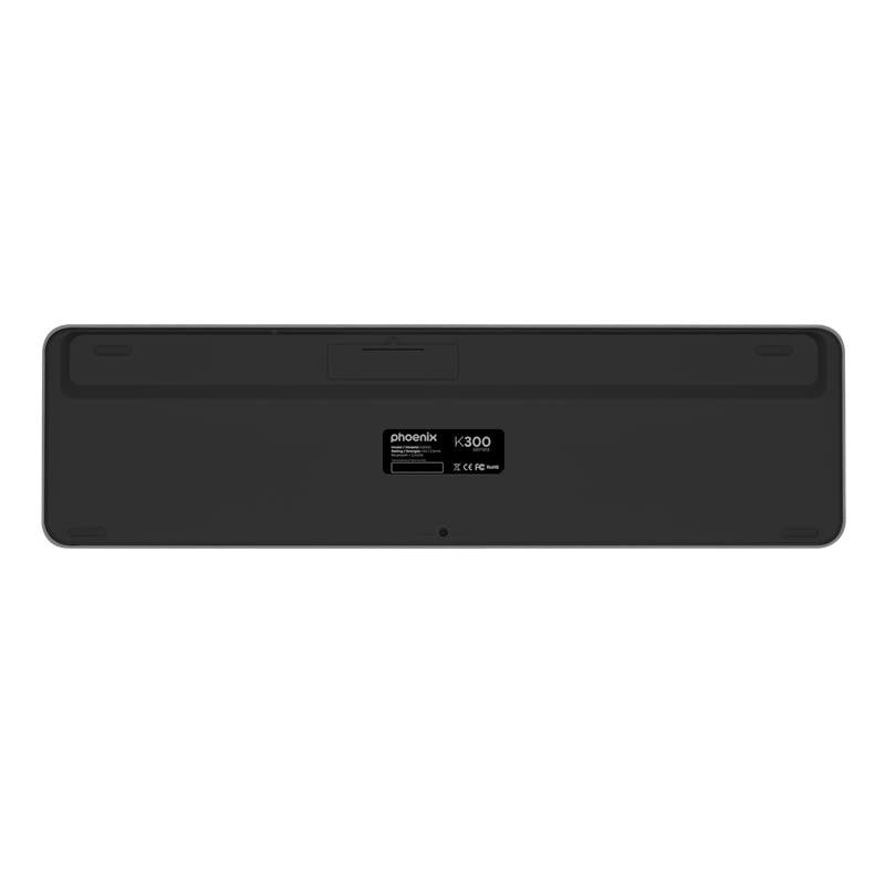TECLADO PHOENIX K300 MULTIDISPOSITIVO WIRELESS BLACK