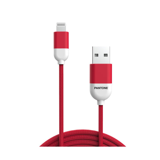 Cable PANTONE USB-A/M to Lightning/M 1.5m (PT-LCS001-5R1)