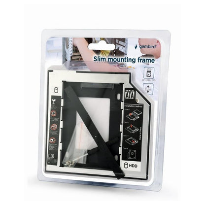 ADAPTADOR GEMBIRD DISCO DURO 2.5" PARA UNIDAD OPTICA PORTATIL 9.5MM