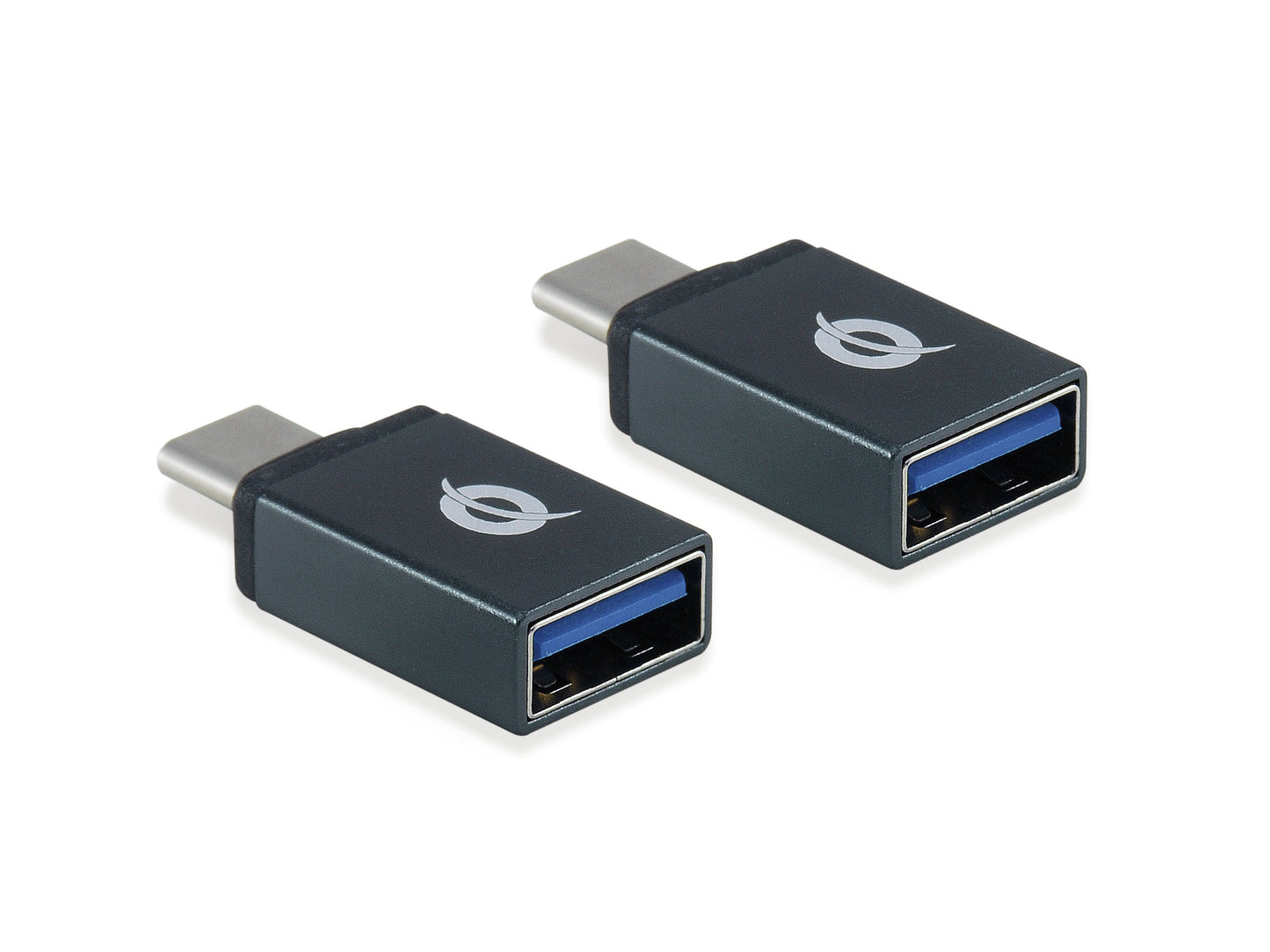Adaptador desde USB-C macho a USB-A hembra 3.0 otg 5gbs pack de 2 unidades