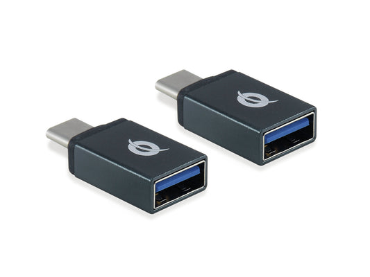 USB-C Male to USB-A Female 3.0 OTG 5Gbps Adapter - 2 Pack