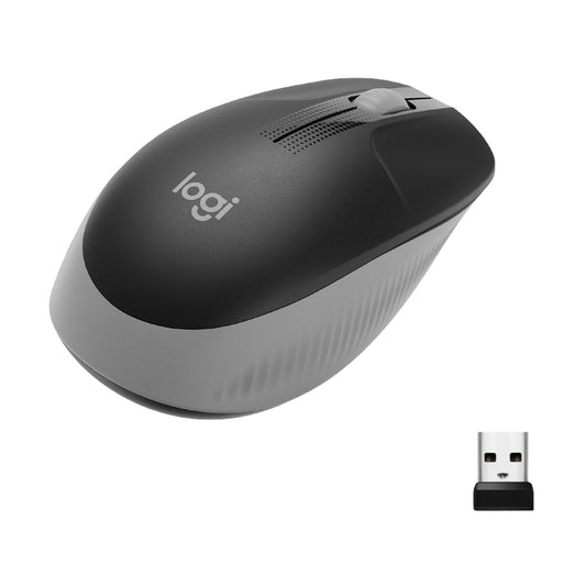LOGITECH M190 Optical RF 1000dpi Gray Mouse (910-005906)