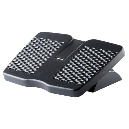 Refresh footrest with two height adjustment positions 95/135mm and 22° tilt black