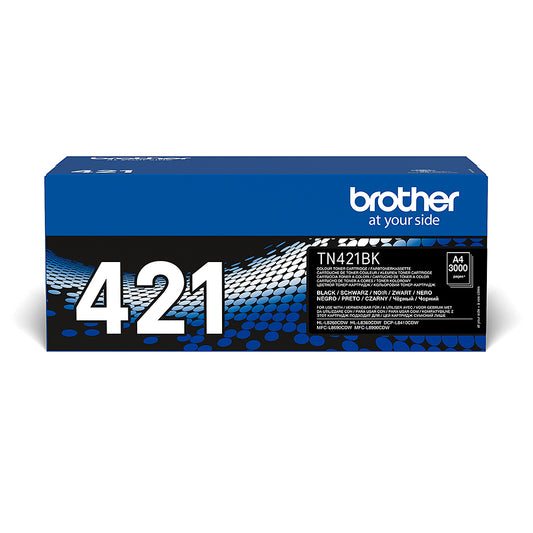 Toner BROTHER Laser Negro 3000 páginas (TN-421BK)