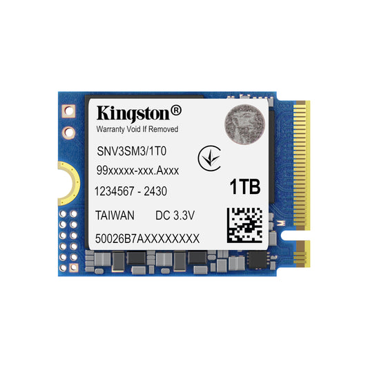SSD Kingston 1TB M.2 2230 NVMe PCIe 4.0 (SNV3SM3/1T0)