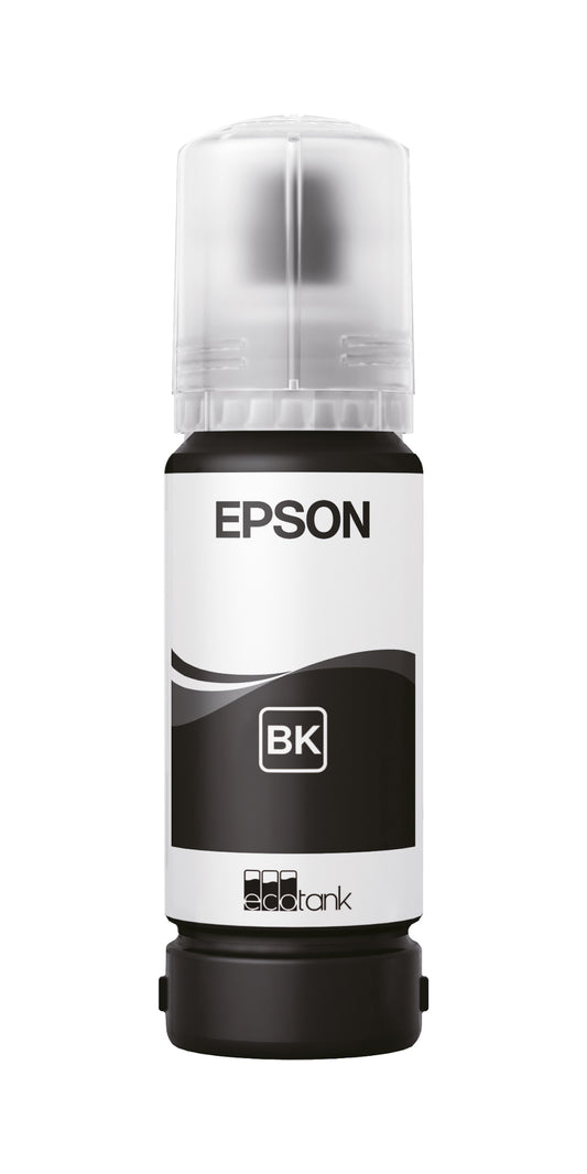 Epson 107 Black Original Ink Bottle - C13T09B140. 70 ml