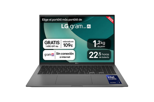 LG U7-255H 16GB 1TB 16" FreeDOS Black (16ZD90T-G.AX78B)
