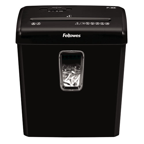 Destructora Fellowes P-30C 15L Negra (6008101)