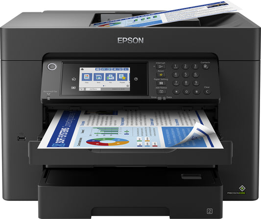 Epson WF-7840DTWF A3 Color WiFi Fax Multifunction Printer (C11CH67402)