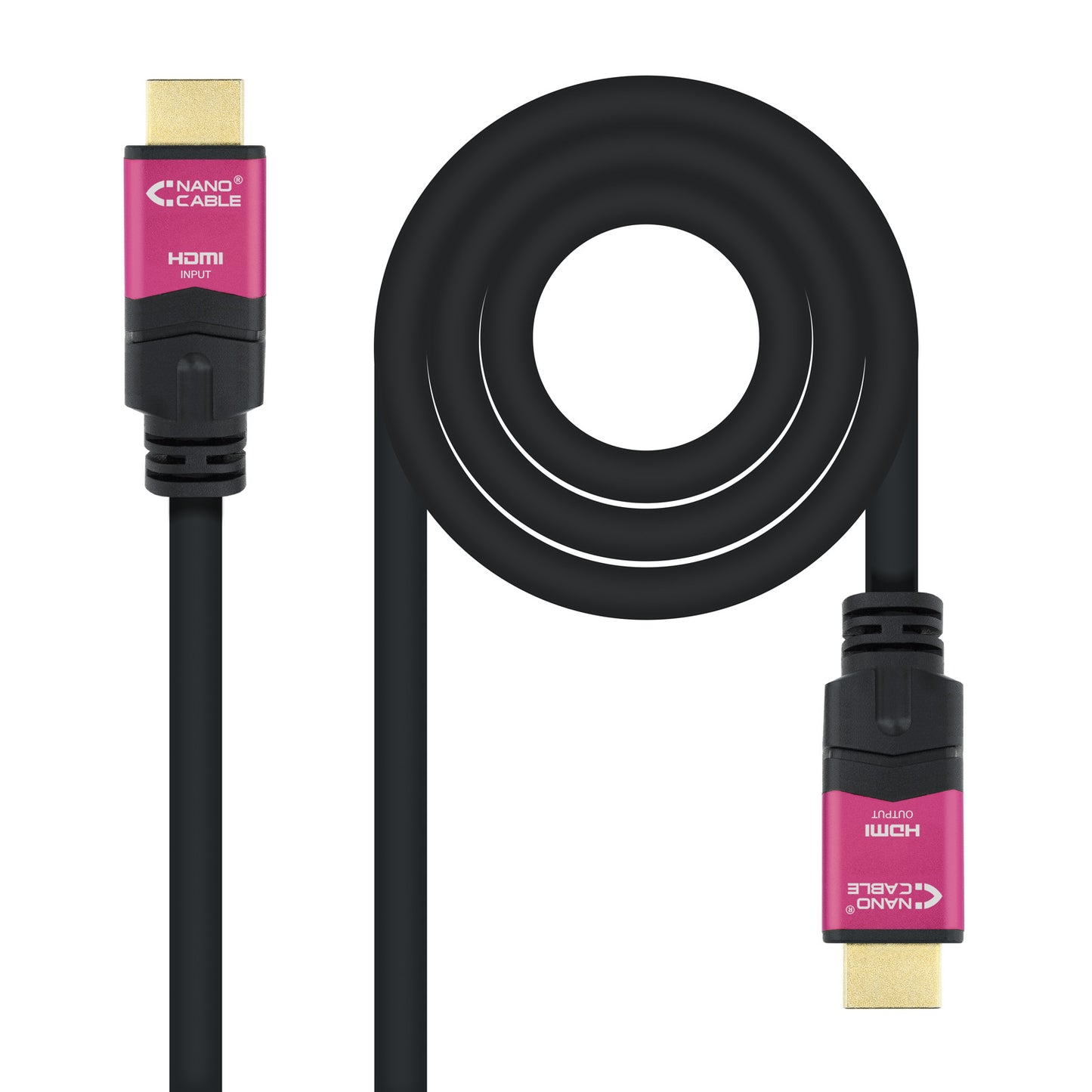Nanocable HDMI A/M a HDMI A/M 20m Negro (10.15.3720)