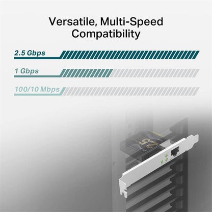 TARJETA DE RED TP-LINK PCIE ETHERNET 2.5 GIGABIT LOW PROFILE