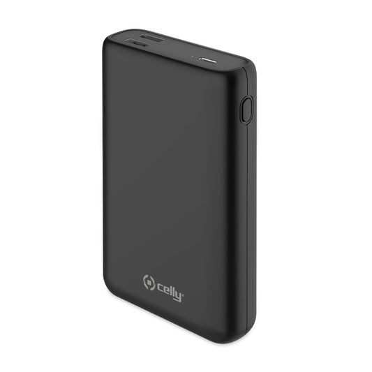 PowerBank CELLY 15000mAh mUSB USB Negro(PBPD45W15000BK)