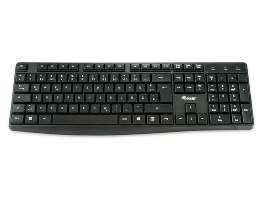 EQUIP Life USB Portuguese Black Keyboard (EQ245212)